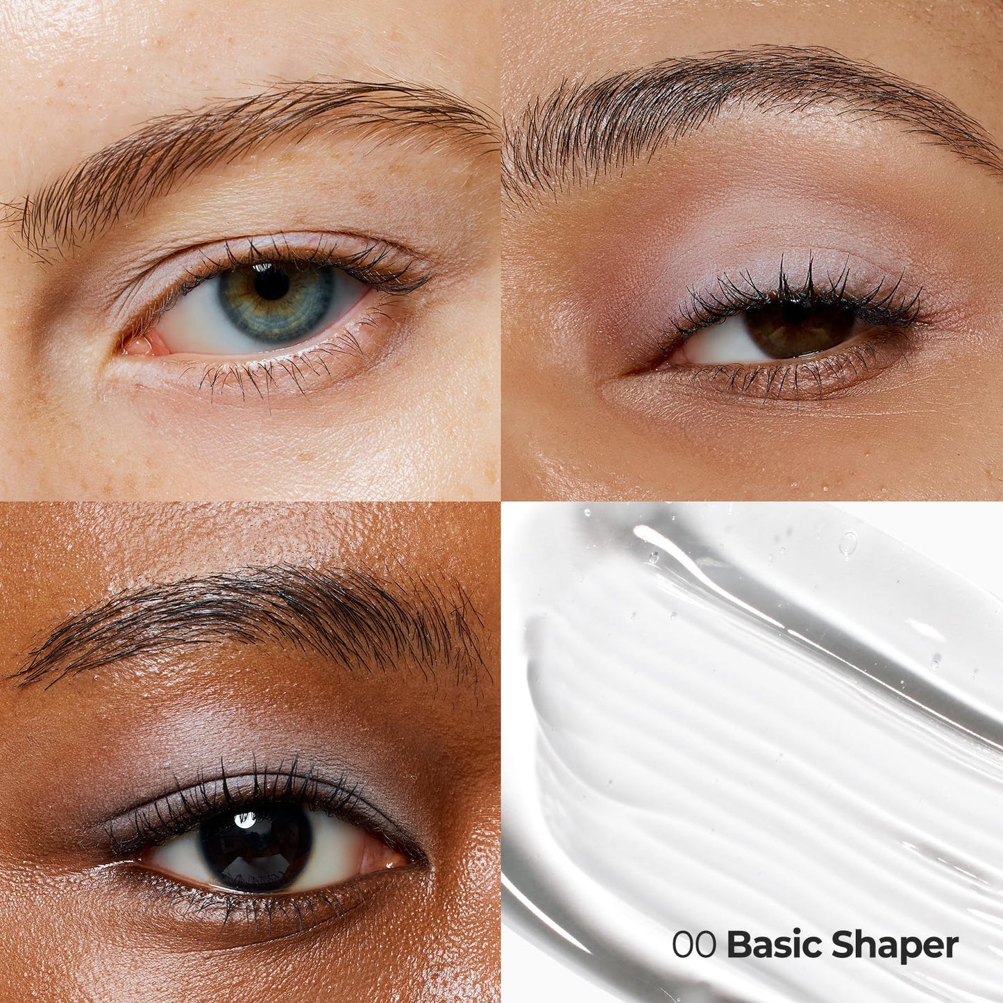 Laka Pixi Eyebrow Mascara 8g/0.28oz., Eyebrow Gel to Fix and Shape Brows, Clump-Free, Brow Fixer with Slim Precision Brush, Vegan, K-Beauty (#00 Basic Shaper)