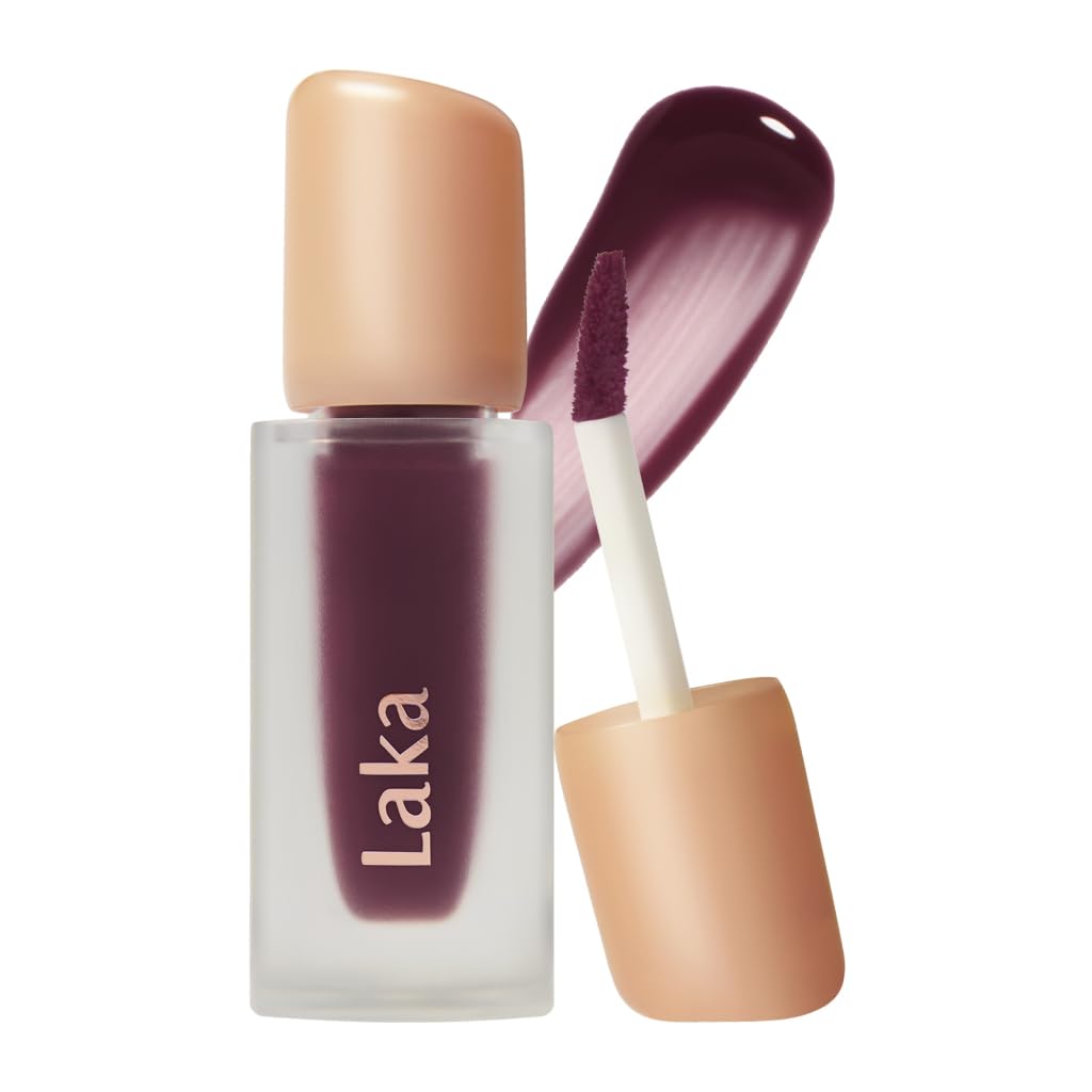 Laka Blush and Lip Duo- Love Silk Blush #708 Poem & Fruity Glam Tint #123 Unsweet Berry