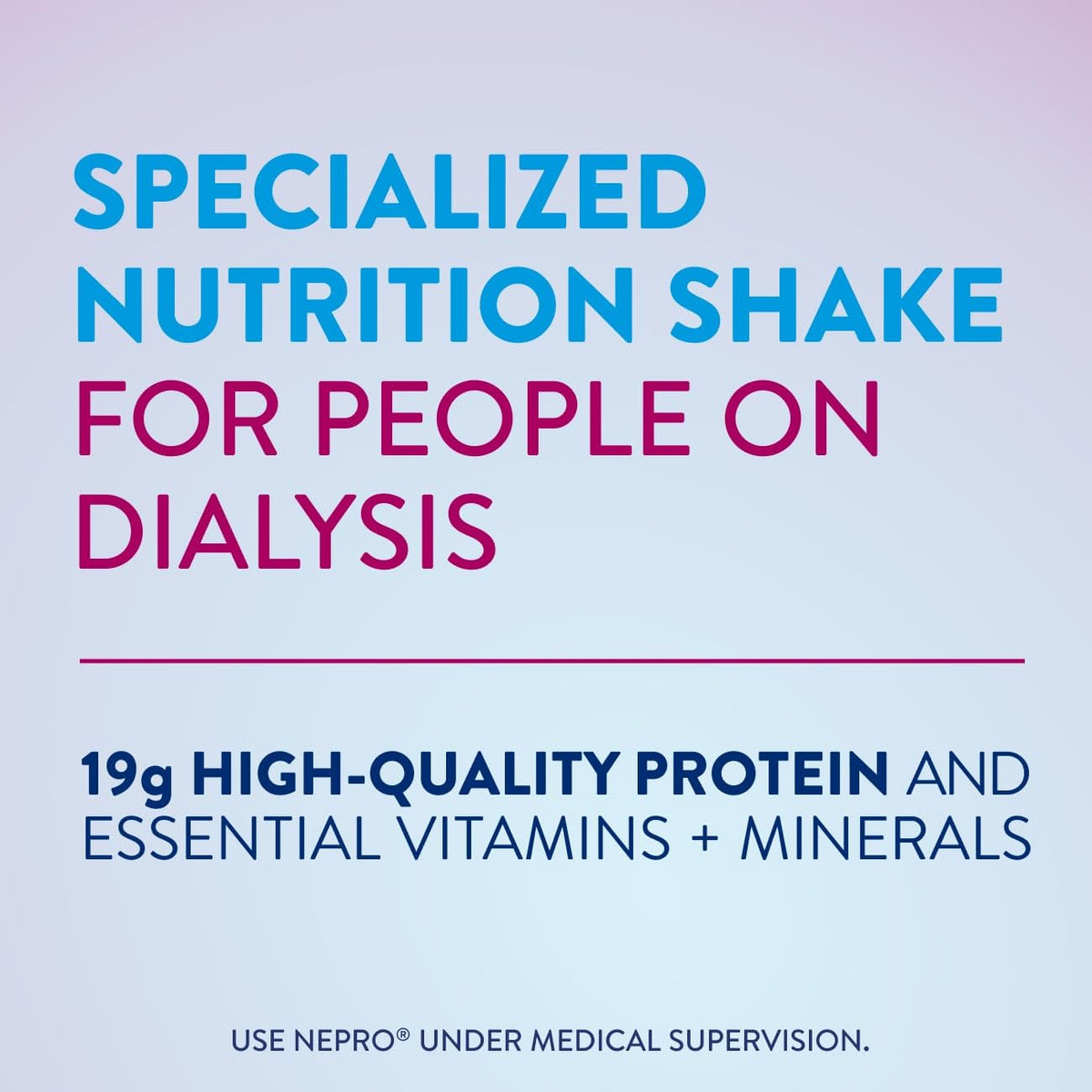 Nepro Renal Nutrition Shake for People on Dialysis, Vanilla, 16ct