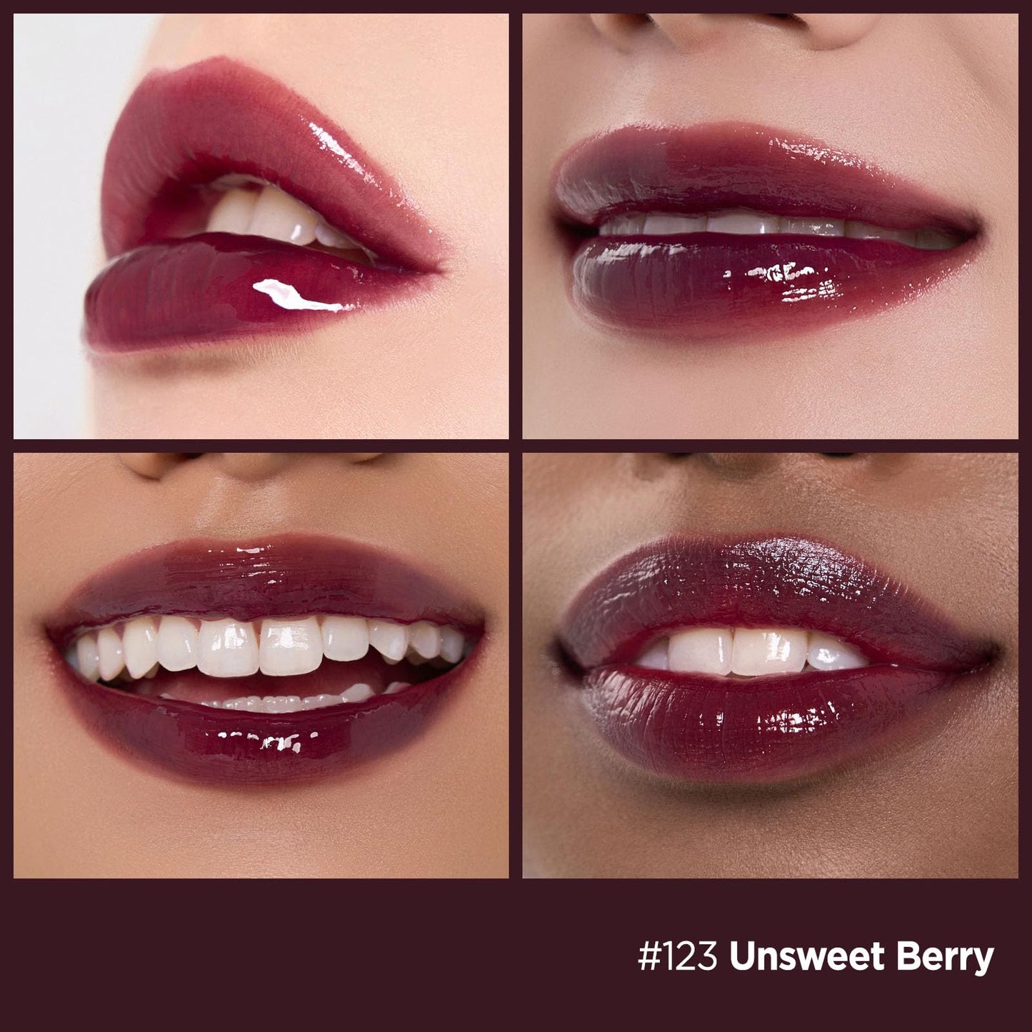 Laka Blush and Lip Duo- Love Silk Blush #708 Poem & Fruity Glam Tint #123 Unsweet Berry