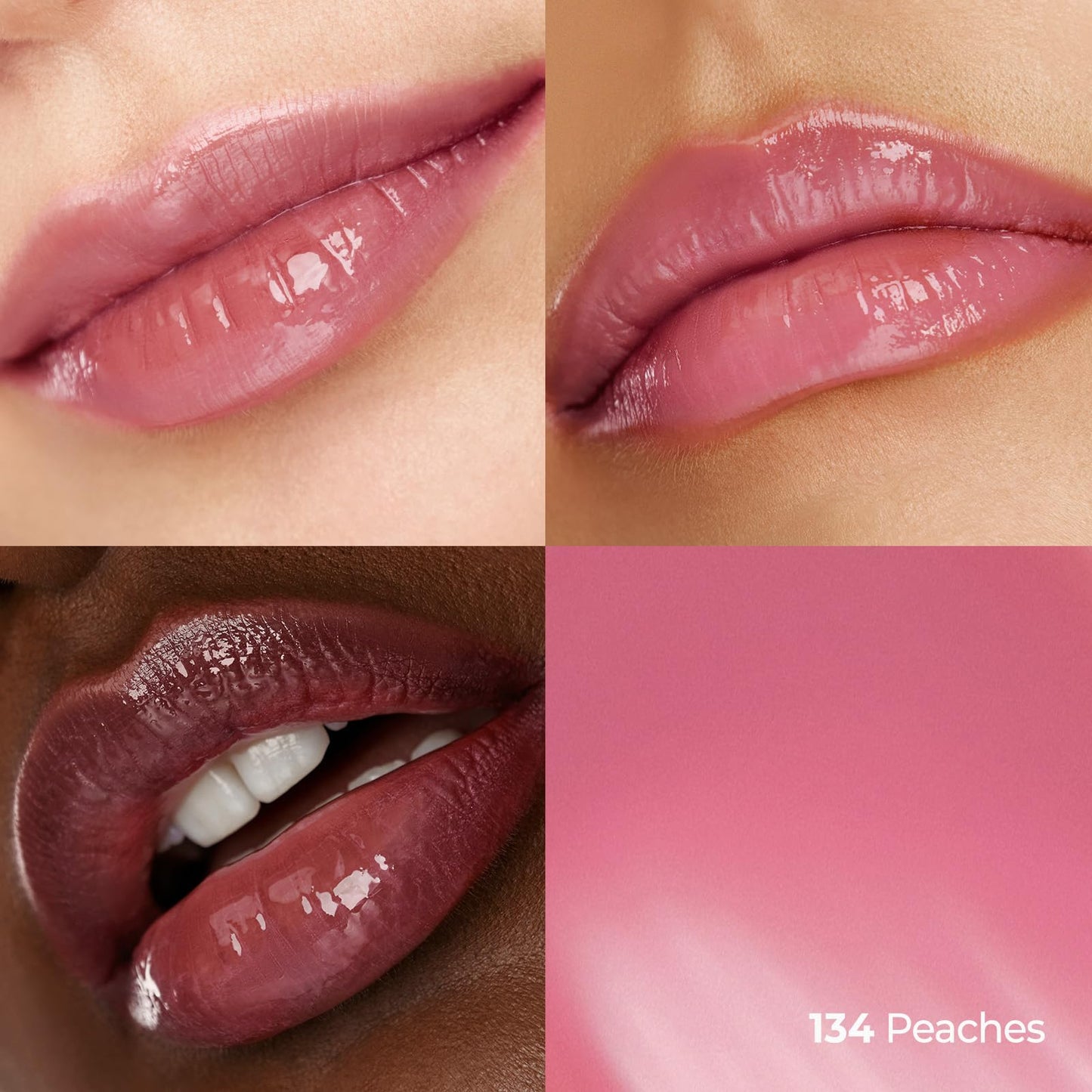 Laka Blush and Lip Duo- Love Silk Blush #703 Icon & Fruity Glam Tint #134 Peaches