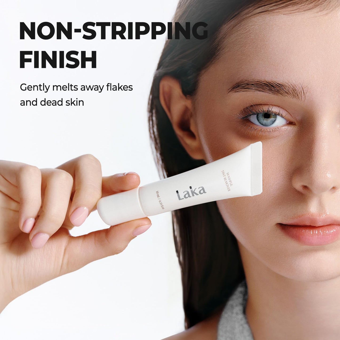 Laka Lip Care Duo- Washful Tint Remover & Soothing Prep Lip Mask