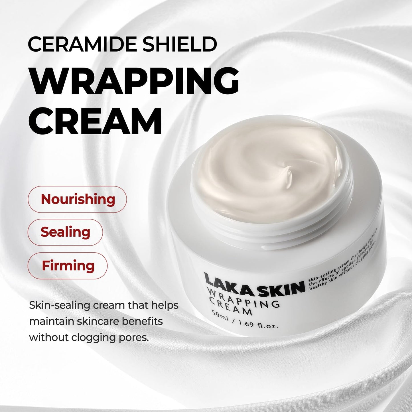 LAKA Skin 4 Step Skin Boost Routine for Firm and Radiant Skin- Scaling Toner, Active Booster, Active Serum, Wrapping Cream