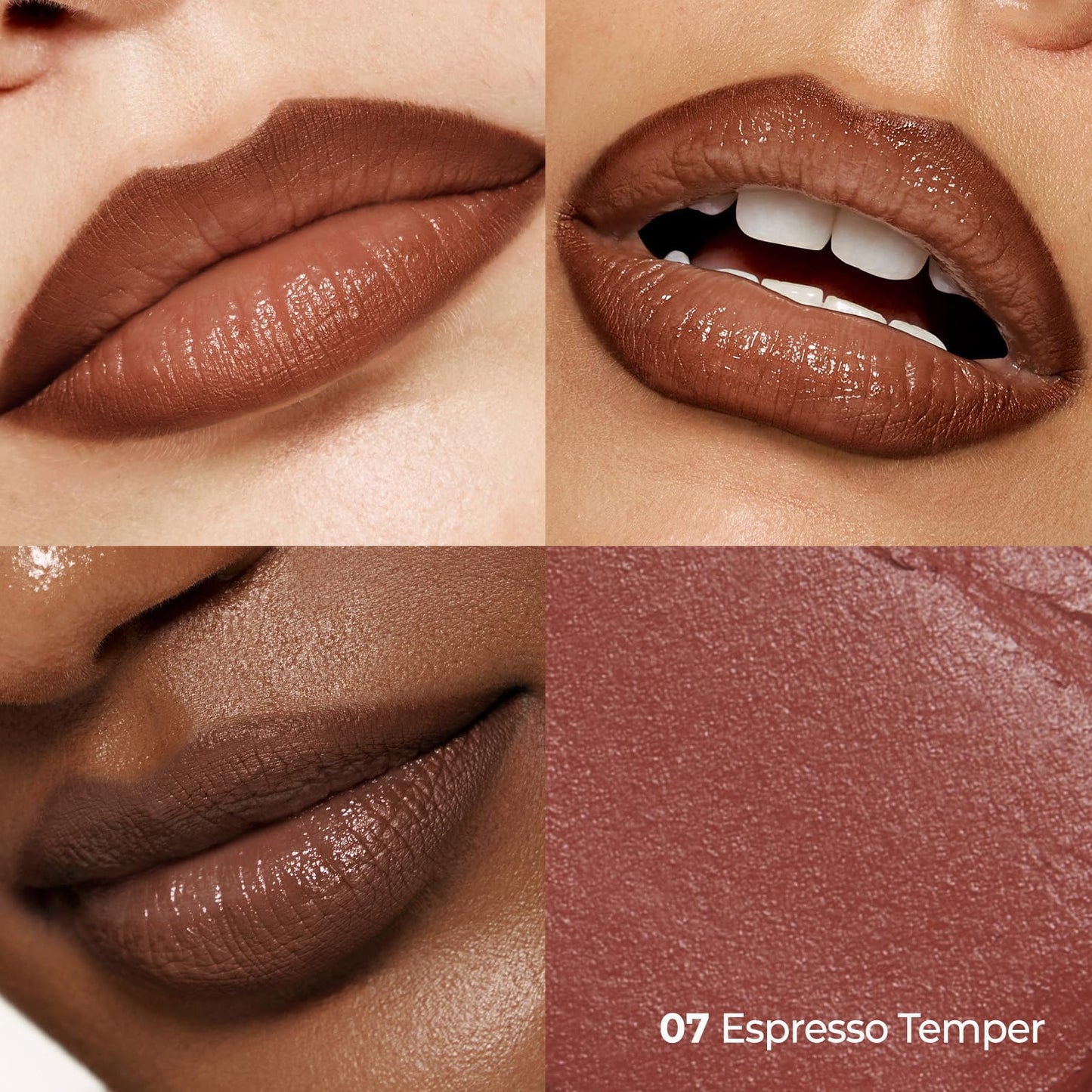 Laka Soothing Prep Lip Mask + Stain Lip Liner #07 Espresso Temper + Devil Lip #809 Burnt, Peel-off Lip Mask & Long Lasting Vivid Color