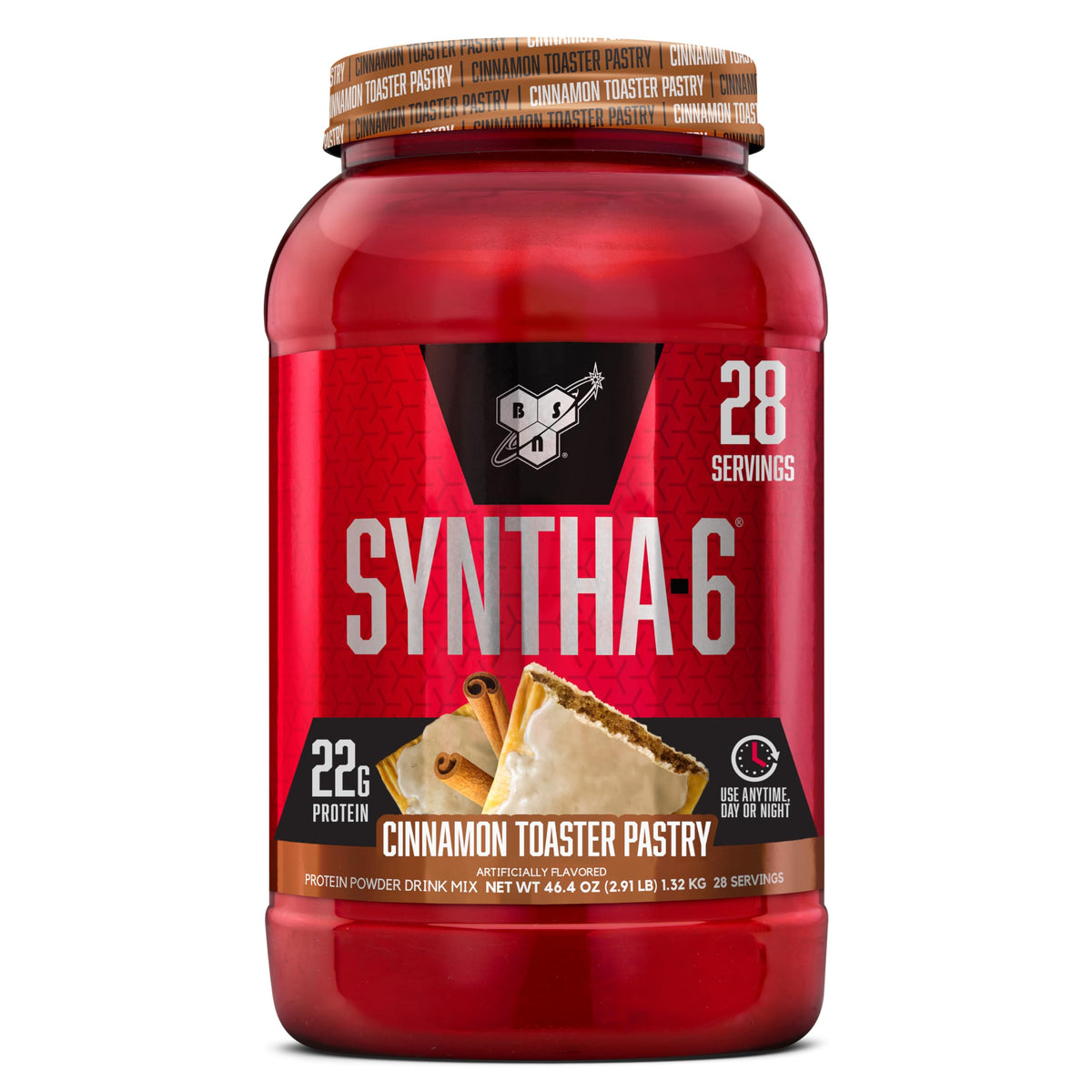 BSN SYNTHA-6 Premium Protein Powder, Vanilla Ice Cream, 28 Servings