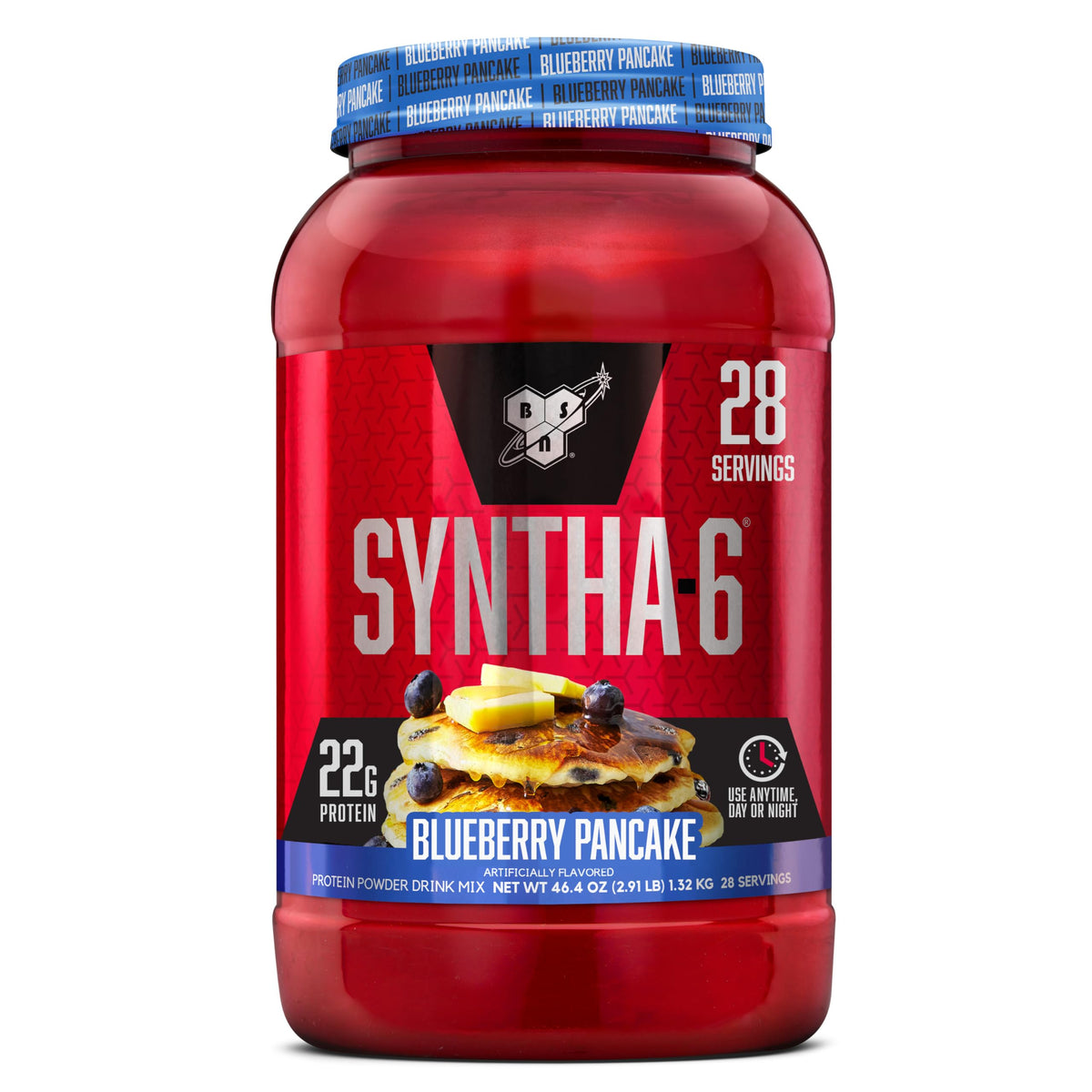 BSN SYNTHA-6 Premium Protein Powder, Vanilla Ice Cream, 28 Servings