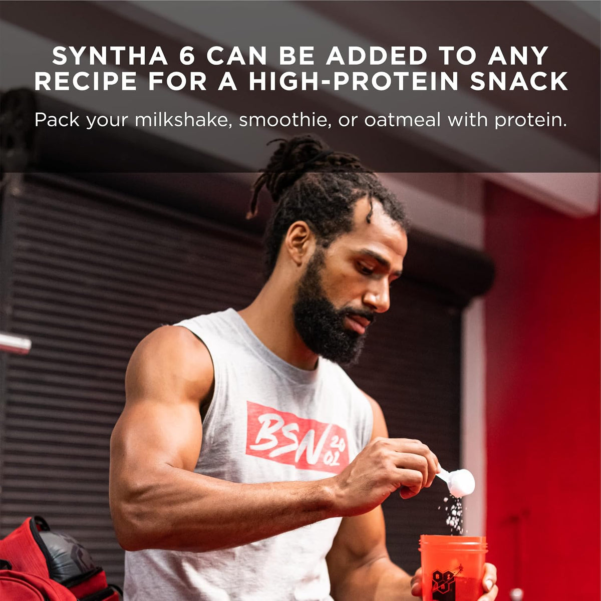 BSN SYNTHA-6 Premium Protein Powder, Vanilla Ice Cream, 28 Servings