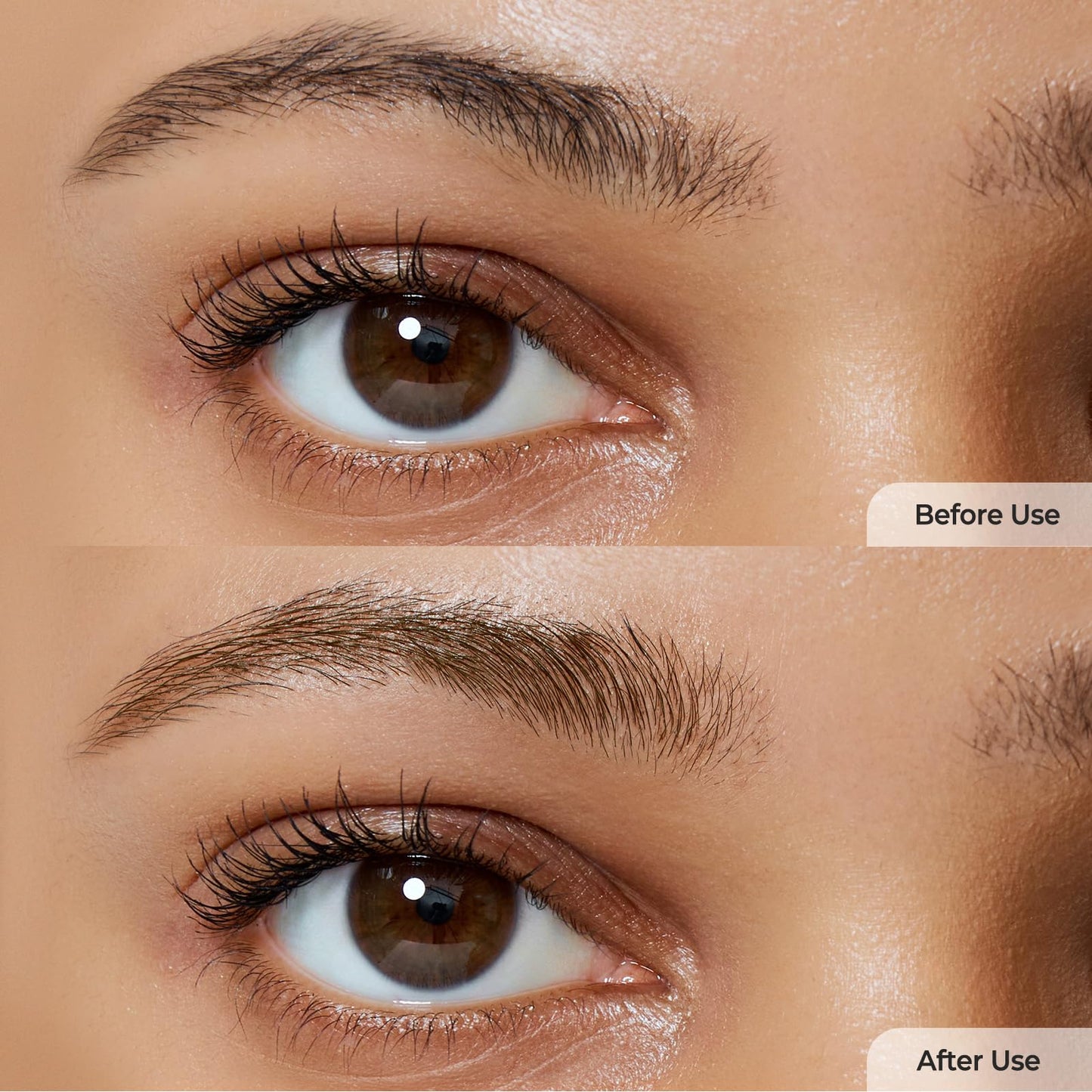 Laka Pixi Eyebrow Mascara 8g/0.28oz., Eyebrow Gel to Fix and Shape Brows, Clump-Free, Brow Fixer with Slim Precision Brush, Vegan, K-Beauty (01 Peanut Brown)